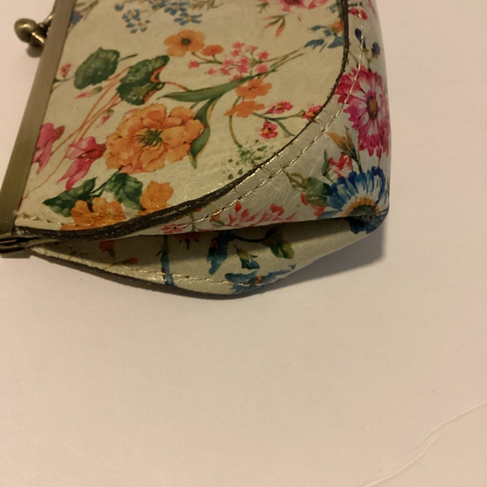 Patricia Nash Clutch Wallet Floal Print Leather KisslockTapestry - Picture 4 of 13